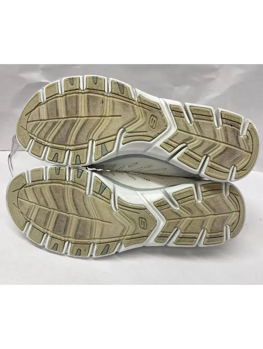Skechers‎ Womens 8.5 Flex Gratis 22123 White Casual Shoes Sneakers
